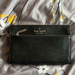 NWOT Kate Spade Black Wristlet